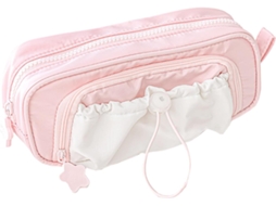 Case, Large Capacity Bag, Pouch 8.27x3.35 Peil School Peil Stationery Supplies, Classroom, Offices,