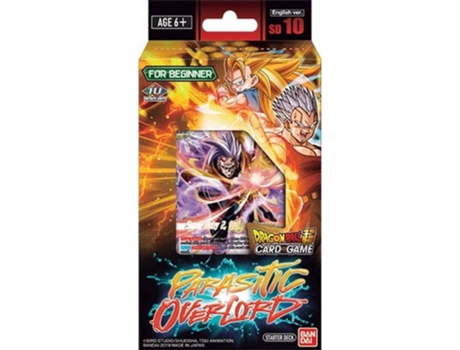 Jogo de Cartas  Dragon Ball Super: Starter Deck Parasitic Overlord SD10 (Inglês)