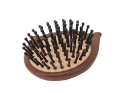 Peine De Cabelo Com Almofada De Ar, Massagem De Madeira, Portátil, Para Cabelo Seco/úmido, Ideal Para Casa, Viagens E Presente