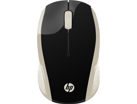 Rato HP (1000 dpi - Preto,Oro)