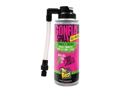 Inflar Spray de Reparo Fat 200Ml Transparentedr Bike Ciclo