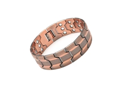 Pulseira De Cobre, Bracelete Magnética Masculina, Removível (bronze) Spqment