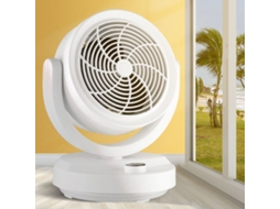 Rebe-calentador De Aire Eléctrico Portátil 2 En 1 Con Ventilador De Mesa, Oscilación 120° Para Hogar Y Oficina