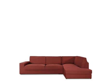 Capa para Sofá Chaise Longue Direta Bielástica EYSA (500 x 110 x 120 - Algodão - Terracota)