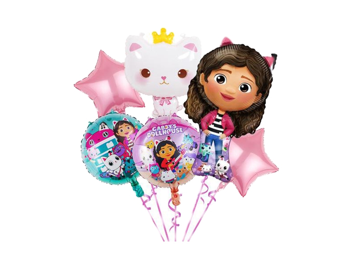 Decoração Para Festa De Aniversário De Gatos Da Casa de Bonecas Gabby, Talheres Descartáveis, Guardanapos, Toalhas De Mesa, Copos, Balões, Acessórios Para C