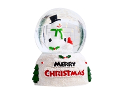 Bola de Cristal Brilhante Adorno Natal Mesa Presente Criança