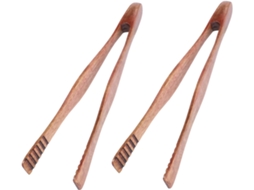 Conjunto De 2 Pinças Cozinha Aboofan, Seguras Para Servir Em Churrascos, Doces, Sobremesas, Buffets E Grelhados