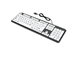 Teclado De Visão Reduzida Para Idosos Com Letras Grandes