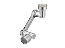 Grifo Universal Giratório 1080 Graus com 2 Modos de Fluxo de Água Durável para Cozinha e Banheiro Função Única