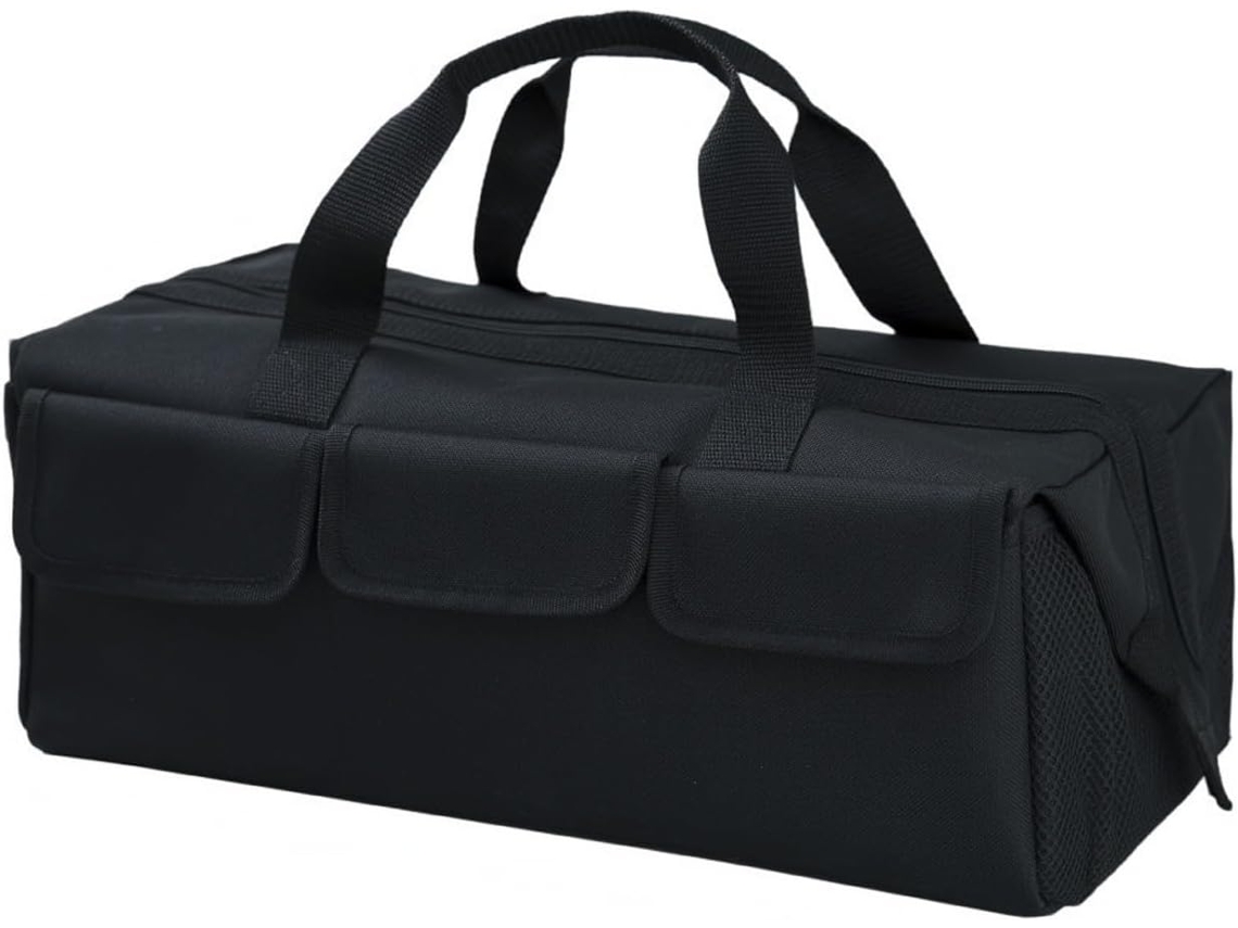 Bolsa Porta Ferramentas Com Vários Bolsos E Zíper Para Empreiteiros