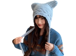 Gorro Feminino com Protetores de Orelha para Inverno, Ciclismo, Escalada e Esqui SFUSHOS