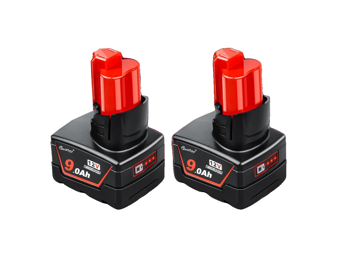 Bateria de íon de lítio, 12v, 6ah  9ah opções, bateria de substituição, bateria 9ah 2 unidades OEM