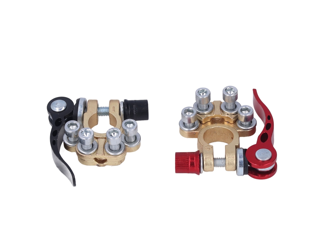 Kit De Terminais Para Bateria Automóvel Laxiscreed Com Conexão Rápida E Ajustável