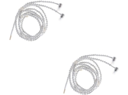 Fones de Ouvido com Fio de Duas Peças com Controle de Volume e Design Intra auricular. SFUSHOS
