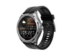 Smart Watch Chamadas Bluetooth Bateria de Longa Duração para Iphone e Android Preto VEANXIN