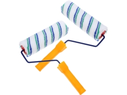 Conjunto De 2 Pincéis Para Tintas Resistentes, Adequados Para Casa E Escritório, Design Ergonômico.