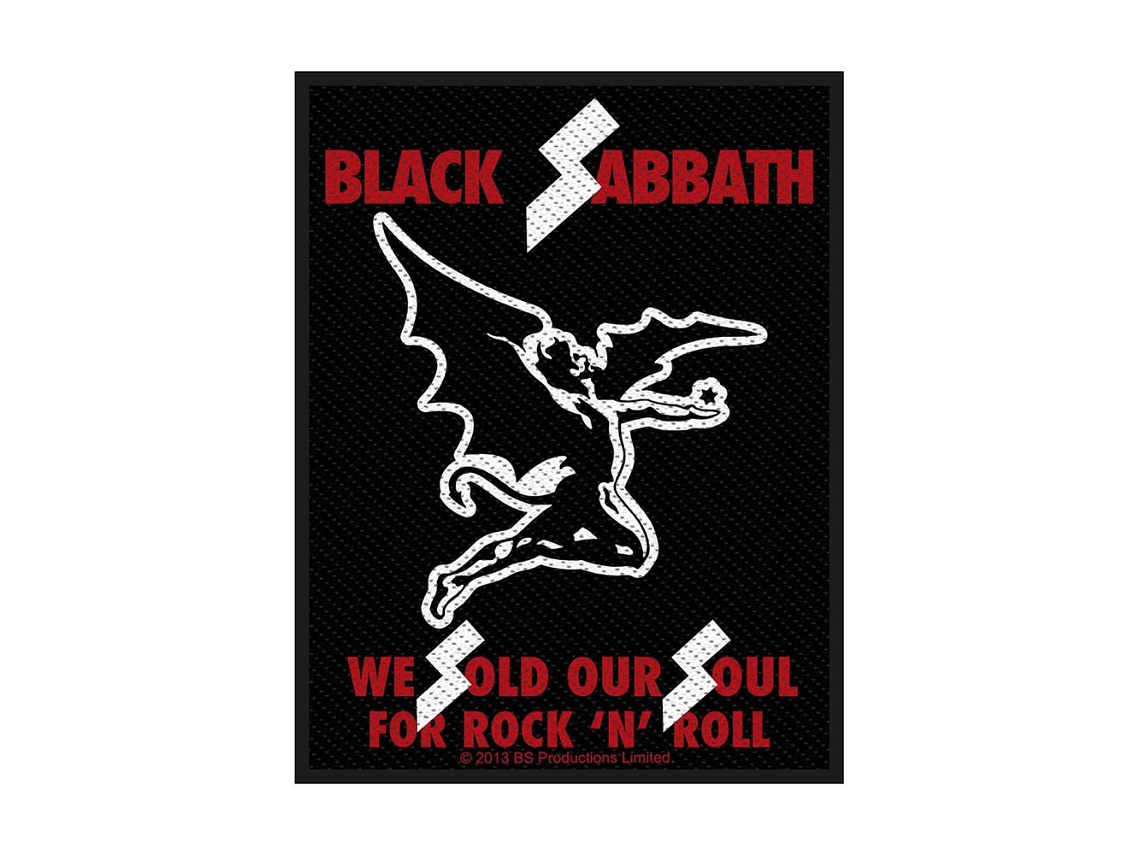 Emblema de Coser ROCK OFF Black Sabbath Sold Our Souls