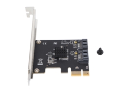 Placa de Expansão Sata 6gbps Dual port Pci e LAXISCREED