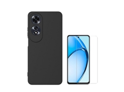 Capa Clearglass Compativel para Oppo Oppo A60 PHONECARE Preto