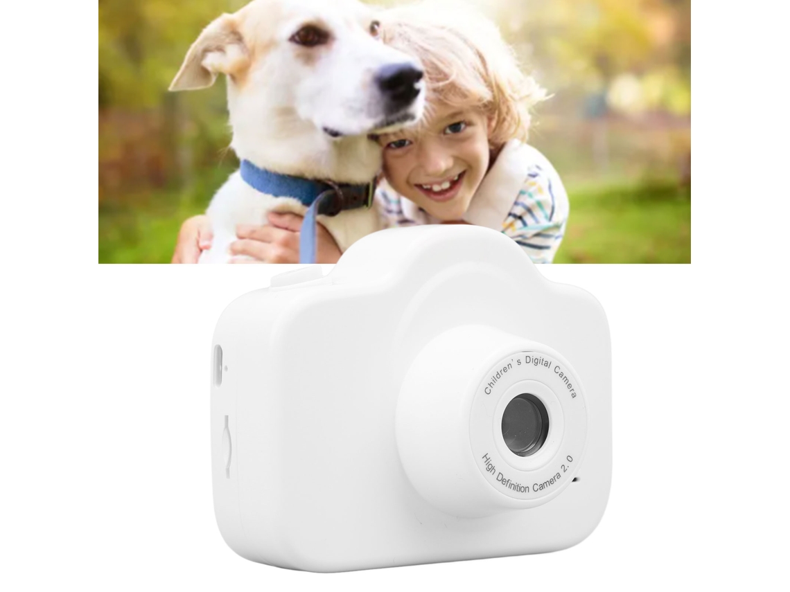 Câmera Digital Infantil 2000w Hd Tela De 2,0 Polegadas Recarregável Multifuncional Filmadora Infantil Brinquedo Para Crianças Pequenas Brilvibera