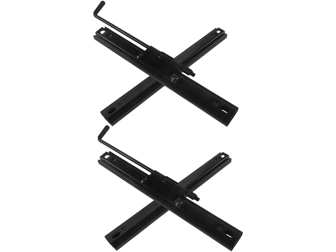 Conjunto de Trilhos Deslizantes para Assento (2 Pares) - Fácil Instalação - Ferro