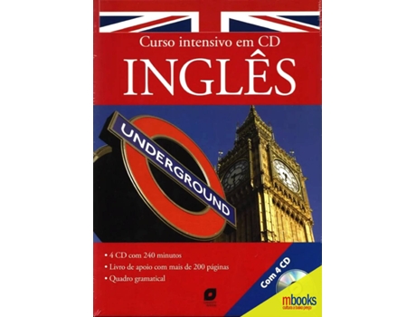 Livro Curso intensivo de inglés en CD (Português)
