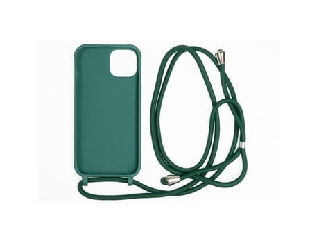 Case De Lanyard De Origem Móvel Verde Escuro Iphone 14