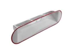 Ventilação de Ar Do Divisor de Água 150 Transparentevetus