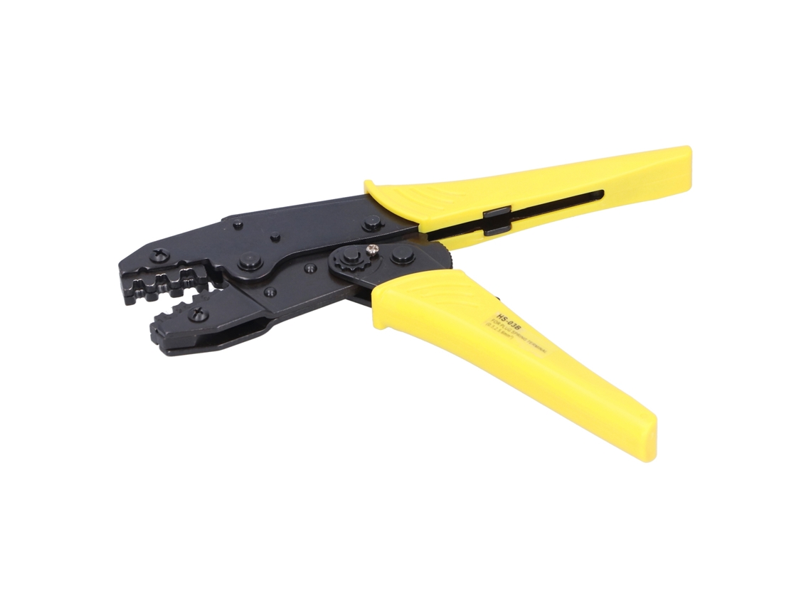 Alicate De Crimpar Ratchê Hs03b Europeu 1.5-6.0mm² Aço Alto Carbono Ferramenta Elétrica