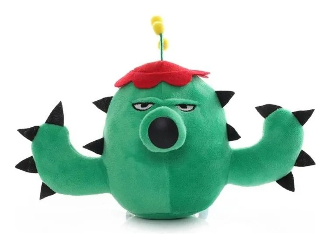 Lurelia Espinhos De Cacto De Plants Vs Zombies Bordados Macios Em Peluche Colecionável, 20cm, Macio Para Coleção