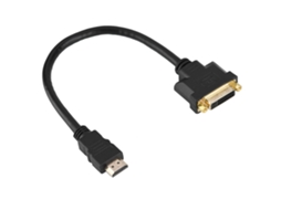 Adaptador Hdmi Macho Para Dvi 24+5 Fêmea (conversão De Interface Hdmi Para Dvi 24+5)