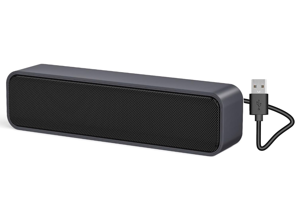 Caixa De Som Para Computador, Caixa De Som Com Alimentação Usb Para Desktop, Pc Com Windows, Laptop. Mini Barra De Som Portátil Plug And Play Mang Guo