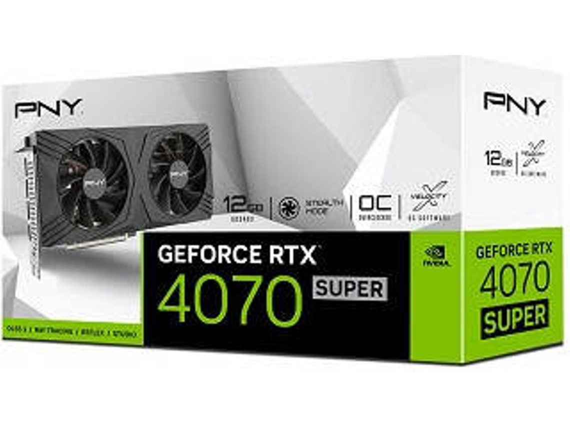 Placa Gráfica PNY RTX 4070 (NVIDIA - 12 GB)