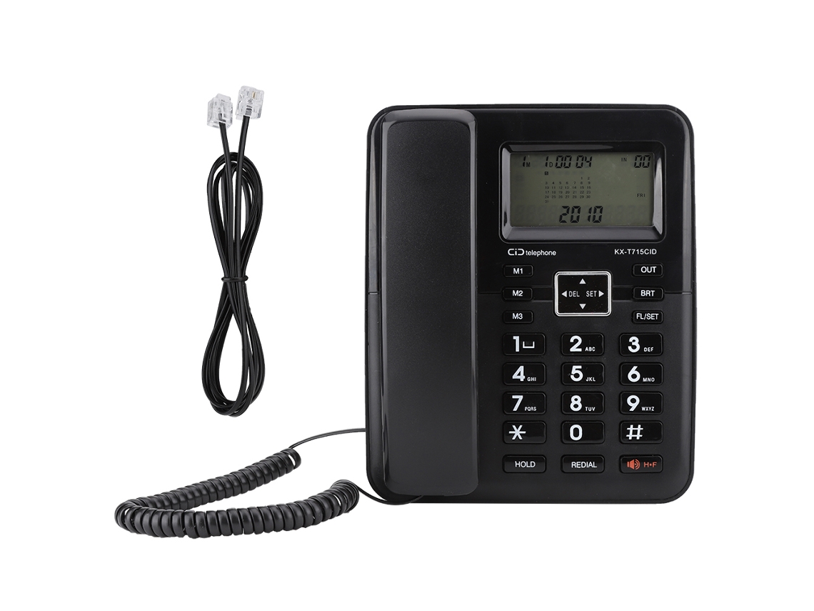 Telefone Fixo Com Identificação E Chamada Sem Mão