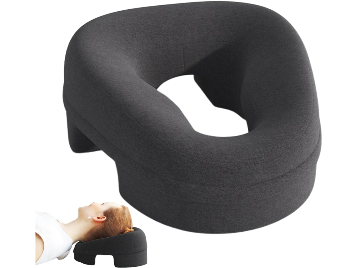 Travesseiro para Dormir de Bruços Apoio o Pescoço, Ergonômico, Confortável Descanso em Família, CHABERLU