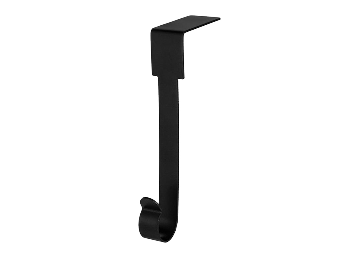 Laxiscreed Meias Pretas Longas De Natal Com Ganchos De Ferro, 14cm Para Decoração Festiva