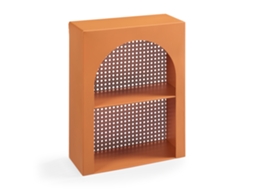 Prateleira De Parede Jäller Metal 40x30x13 Cm Laranja [EN.CASA]
