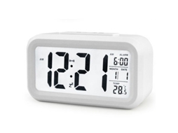 Grande Tela Lcd Silencioso Relógio Eletrônico Com Luz Inteligente Slowmoose