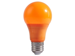 2 Pacotes De Lâmpada Led Laranja, 9w, 720 Lumens, A19, Base E27, Econômica, Para Decoração De Halloween