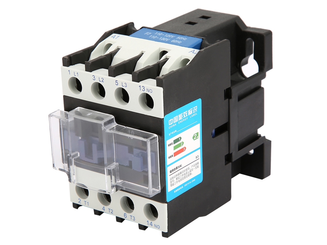 Contatores Montados Em Carril Laxiscreed Para Uso Industrial Em 110v Ac Com Alta Resistência