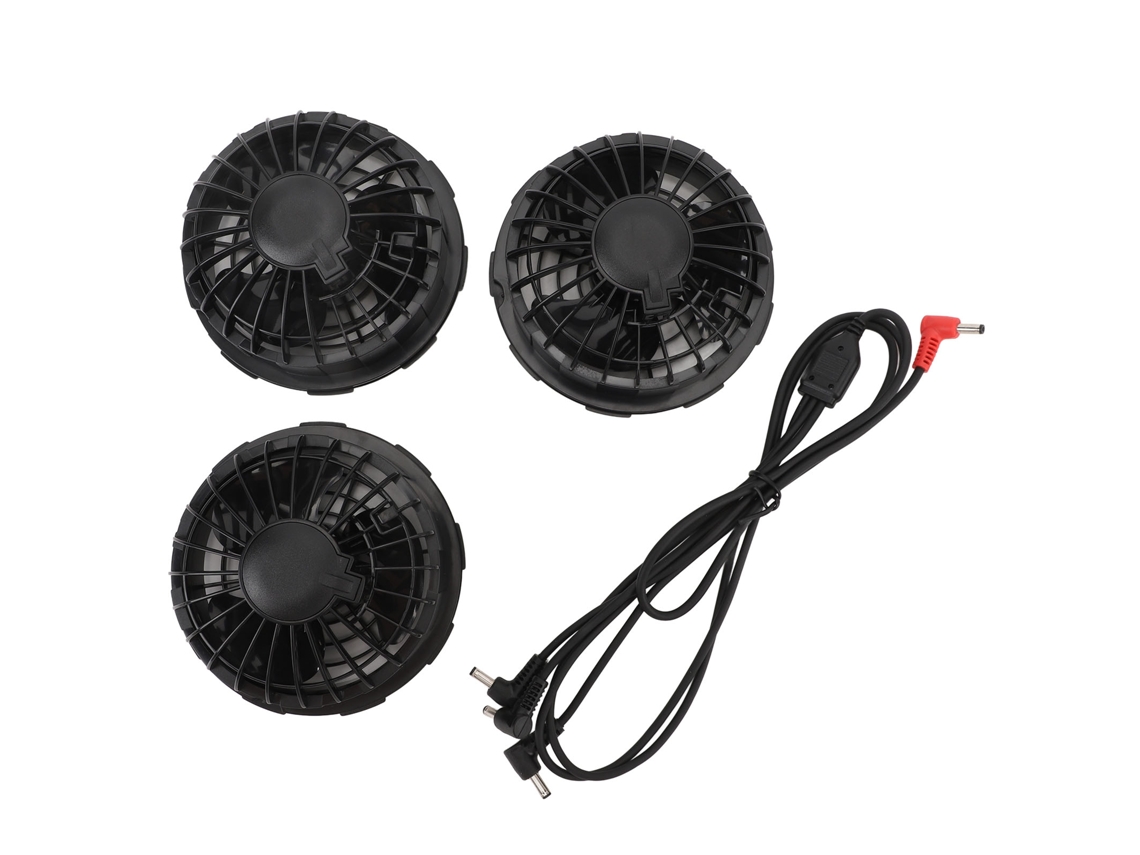 Vestes de Refrigeração 3 Ventiladores 3 Velocidades