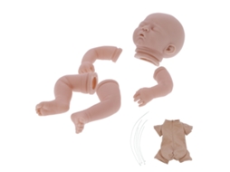 Primerox kit de Boneca Reborn Diy Vinil Não Pintado Peças Moldes Acessórios Brinquedo Infantil 20 Polegadas