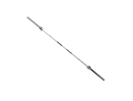 Barra para Halteres FITNESS TECH (120 cm x 50 mm - A?o - Cinzento)
