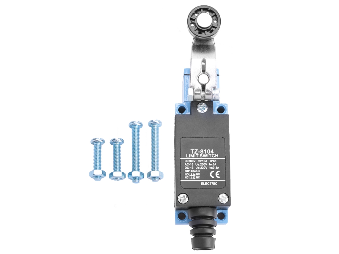 Comutador de Limite Tz 8104 Spdt com Braço de Rolo Ajustável 6a 250v com S/MARCA