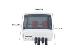 Caixa Combinadora Solar 4 String Ip65 1000v Dc
