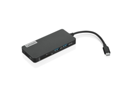 Hub USB LENOVO 4X90V55523 Preto