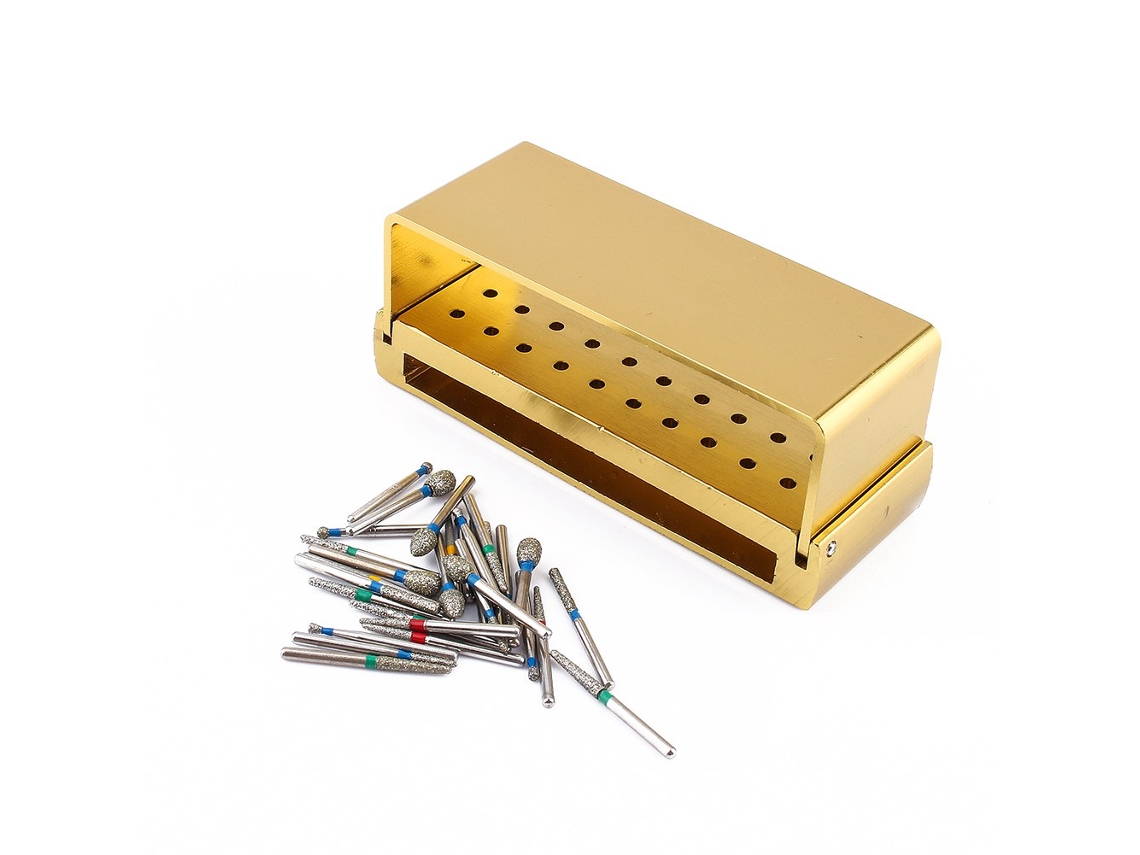 Laxiscreed Brocas De Diamante Para Dental, Pack Com 30 Peças Para Uso Em Alta Velocidade