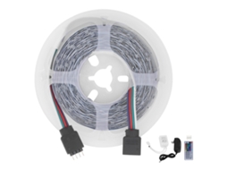 2026 300led Tira de Luz 5m Rgb Colorida Flexible Regulable para Decoración de Hogar Y Fiestas