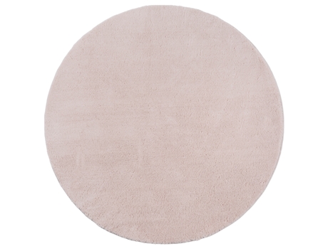 Tapete The Carpet Relax Antiderrapante Lavável Poliéster Rosa (200x200)