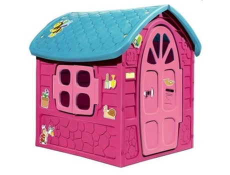 Casa De Brincar Grande Para Jardim Infantil 5075 Rosa Dorex
